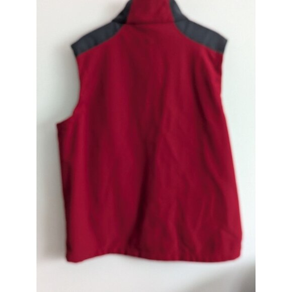 Black Diamonds Mens XLRed & Gray Sleeveless Zip-Up Vest-lp - Picture 5 of 9